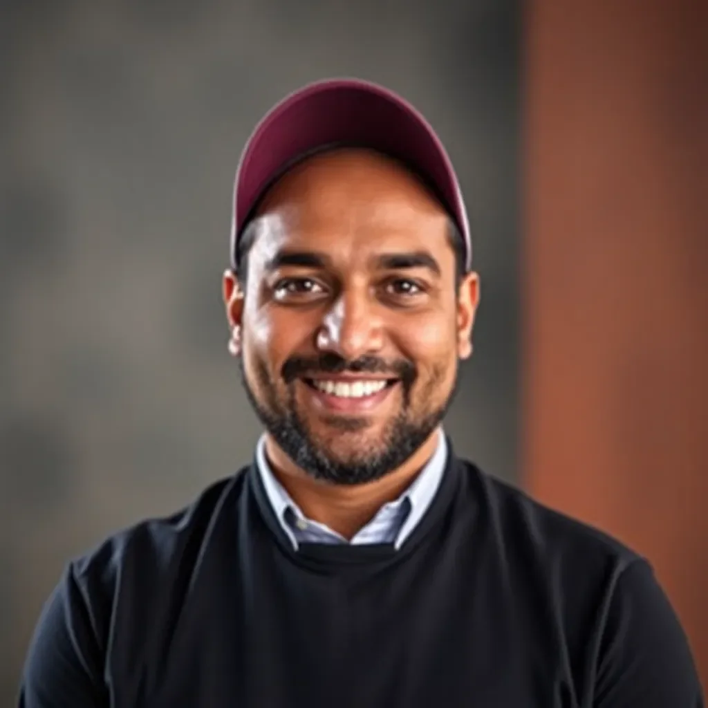 Portrait of Amit Joshi, Joshi Catering Services