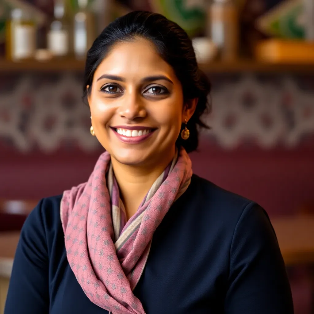 Portrait of Priya Deshpande, Hotel Owner
